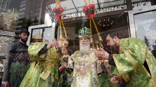 Святкове богослужіння у Манявському чоловічому монастирі (07.07.2018)