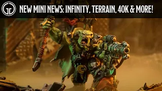 New Mini News: Orks, Space Marines, Infinity Pre-Orders, Wild West Buildings and a lot more!