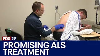 Pennsylvania man battling ALS receives 'promising' new treatment at Philly hospital