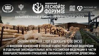 Онлайн круглый стол 8 декабря 2020 10:00 (МСК)