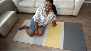 DIY Outdoor Rug For $9 | NeesieDoesiT