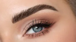 Soft Neutral Half Cut Crease Eyeshadow Tutorial | Sigma x Angela Bright Palette