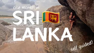 Sri Lanka for ONE MONTH: independent, no tours and on a budget!