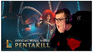 Pentakill - Mortal Reminder Official Music Video REACTION (Agent Reacts)