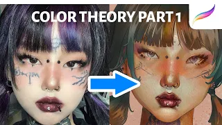 [Procreate] Don't COPY colors - Color Theory Tutorial Part 1 by Haze Long.