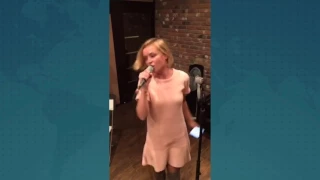 Полина Гагарина в Periscope, "Кукушка"