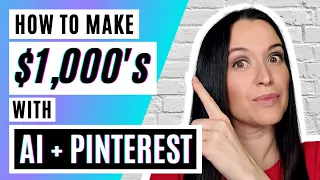 AI + Pinterest Affiliate Marketing | Make $1000's Online | NEW Method
