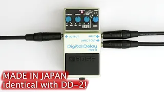 BOSS DD-3 Digital Delay (Made in Japan) Demo