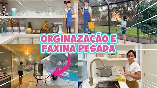 ORGANIZAÇÃO DE CASA + FIZ UMA FAXINA PESADA!