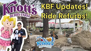 Knott's Berry Farm Updates! Camp Snoopy, Ride Refurbs, Scary Farm & More! 5-16-24