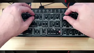 Behringer Pro-1 Paraphonic Demo - no talking