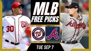 Free MLB Picks | Nationals vs Braves Prediction (9/7/21) | MLB Prop Bets Today