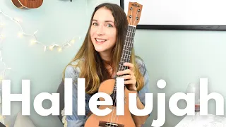 Hallelujah Ukulele Tutorial & Play Along | Leonard Cohen | Easy 5 Chord Ukulele Song