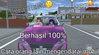 Cara orang lain membawa mobil||Sakura School Simulator