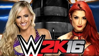 WWE 2K16 - Summer Rae VS Eva Marie