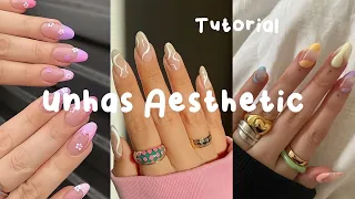 🍒UNHAS AESTHETIC / PASSO A PASSO🍒💅