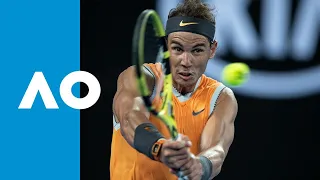 Stefanos Tsitsipas v Rafael Nadal match highlights (SF) | Australian Open 2019