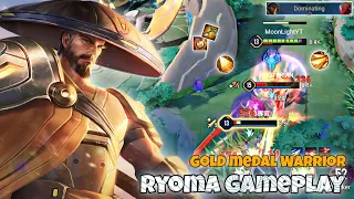 Ryoma Slayer Lane Pro Gameplay | Gold Medal Warrior | Arena of Valor Liên Quân mobile CoT