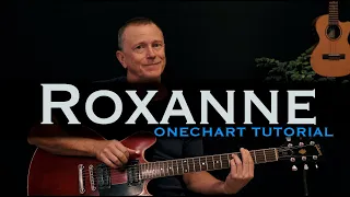 Roxanne The Police guitar lesson tutorial acoustic [free tab]