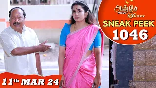 Anbe Vaa Serial | EP 1046 Sneak Peek | 11th Mar 2024 | Virat | Shree Gopika |Saregama TV Shows Tamil