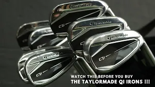 Watch this before you buy the Taylormade Qi irons!