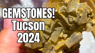 INCREDIBLE CRYSTALS at the Mineral City Tucson Gem & Mineral Show 2024