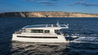 Silent 60 Solar Electric Catamaran with Kite Wing Yacht (2022) Exterior Interior