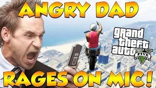 ANGRY DAD THREATENS TO KILL ME FOR MODDING in GTA online! (GTA 5 Mods)