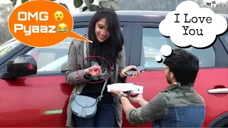 Proposing Girls With Onion In Iphone Box | Pranks In India | Zia Kamal