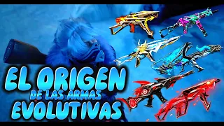 EL ORIGEN DE LAS ARMAS EVOLUTIVAS | free fire |