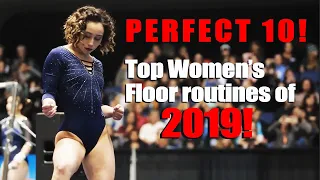 Top Women's Gymnastics Floor Routines of 2019 | Katelyn Ohashi Perfect 10 Routine!!!