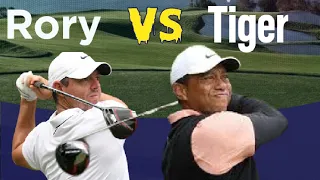 Tiger Woods Swing vs Rory McIlroy in Slow Motion | WN1 Sports