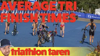Triathlon Distances: Average Finish Time for Sprint, Olympic, 70.3, and Ironman