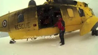 Mountain Rescue on Snowdon in March 2013