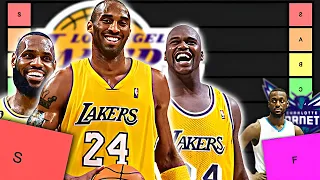 Ranking NBA Teams Based Off Their ALL-TIME Players