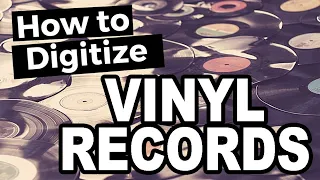 How To Digitize Vinyl Records Using the AT-LP120XUSB & GarageBand