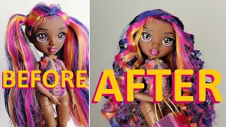 Restyling my FIRST Pacific Coast Doll! Rainbow High Phaedra Westward