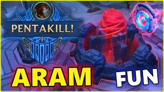 ARAM LOL FUN Moments 2023 (1v5, Pentakill, Outplays) #164