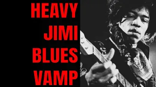 Heavy Jimi Hendrix Style Blues Vamp Jam Track (E Minor)