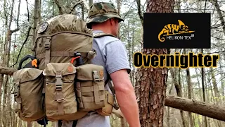 Overnighter - Helikon-Tex Matilda Pack, Essential Kitbag, E&E Pouch