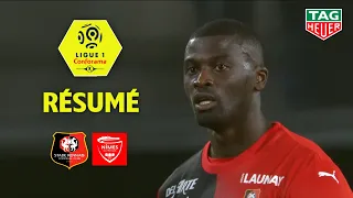 Stade Rennais FC - Nîmes Olympique ( 2-1 ) - Résumé - (SRFC - NIMES) / 2019-20