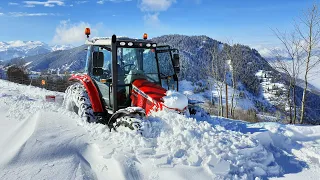 Tractor against nature! | Massey Ferguson 5440