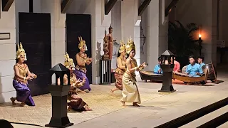Cambodia dance at the Park Hyatt Hotel