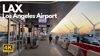 🚶🏻2022, LAX, Walking All Terminals🌴🌴Los Angeles International Airport 🌴🌴California🇺🇸[4K]