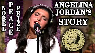 Angelina Jordan  STORY  (17)  Nobel Peace Prize Tribute   UNCHAINED MELODY  Dec 11, 2023