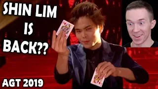 Magician REACTS to Shin Lim’s RETURN on AGT The Champions 2019