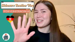 German Listening Practice: Skin Care Routine | Hörverständnis: Skincare Routine🍏 @YourGermanBuddy