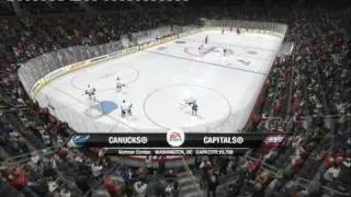 NHL 10 (PS3) WASHINGTON CAPITALS vs VANCOUVER CANUCKS