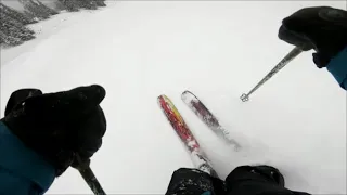 Atomic Bent 110 in Powder at Marmot Basin