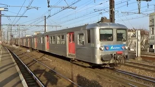 Trains RER TER INTERCITES FRET INFRA et TRAIN DE MACHINES Gare de VILLENEUVE-SAINT-GEORGES